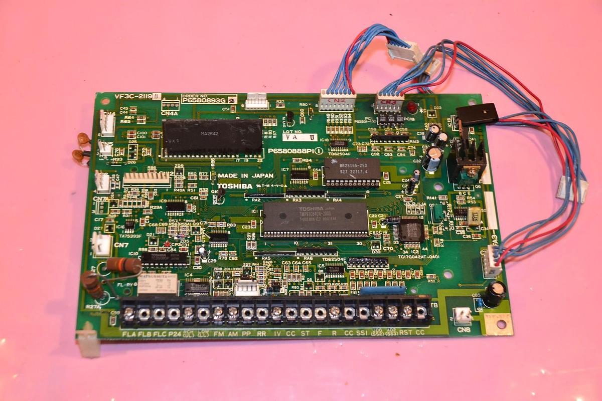 Used TOSHIBA CONTROL CIRCUIT BOARD CARD VF3C-2119B VF3C2119B VF3C 2119B
