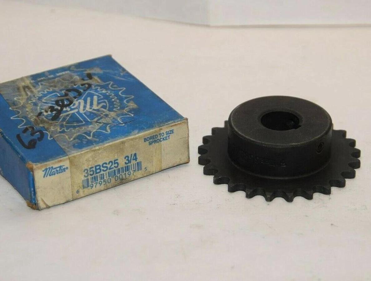 (NEW) MARTIN 35BS25 3/4 25 Teeth 3/4" Bore Sprocket