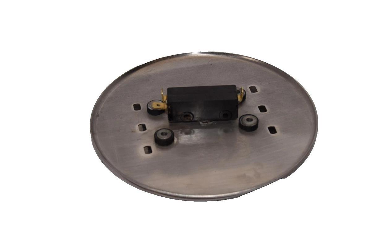 Press To Operate Door 6" Stainless Steel Switch (New)