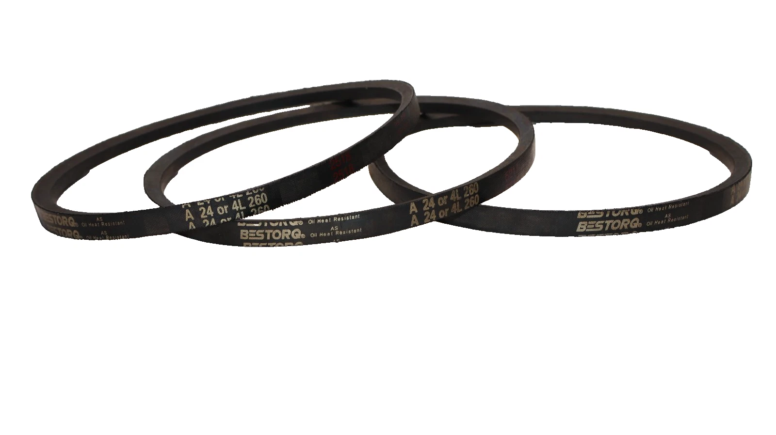 (NEW - Lot of 3) BESTORQ A24 , A-24 , 4L260 V-Belt