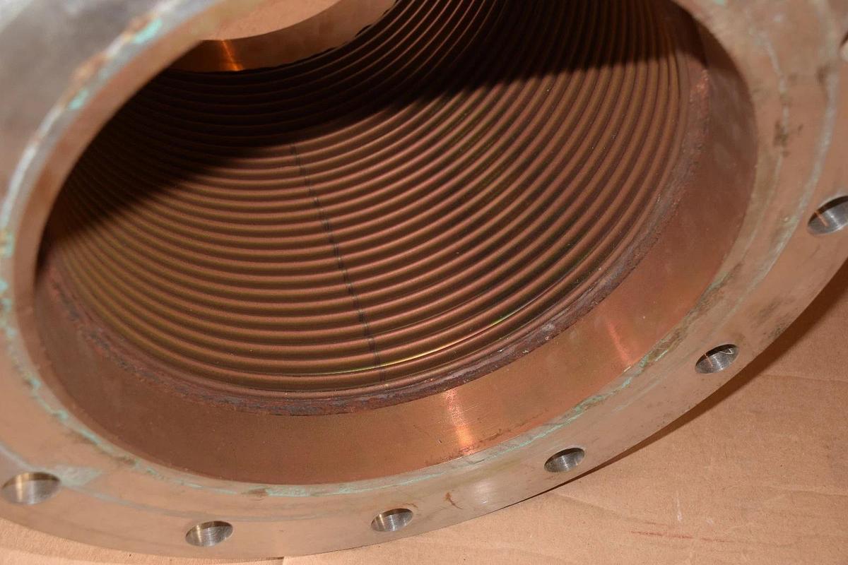 Used 304 Stainless Steel Flex 12" X 19"  Expansion Joint Fitting SS