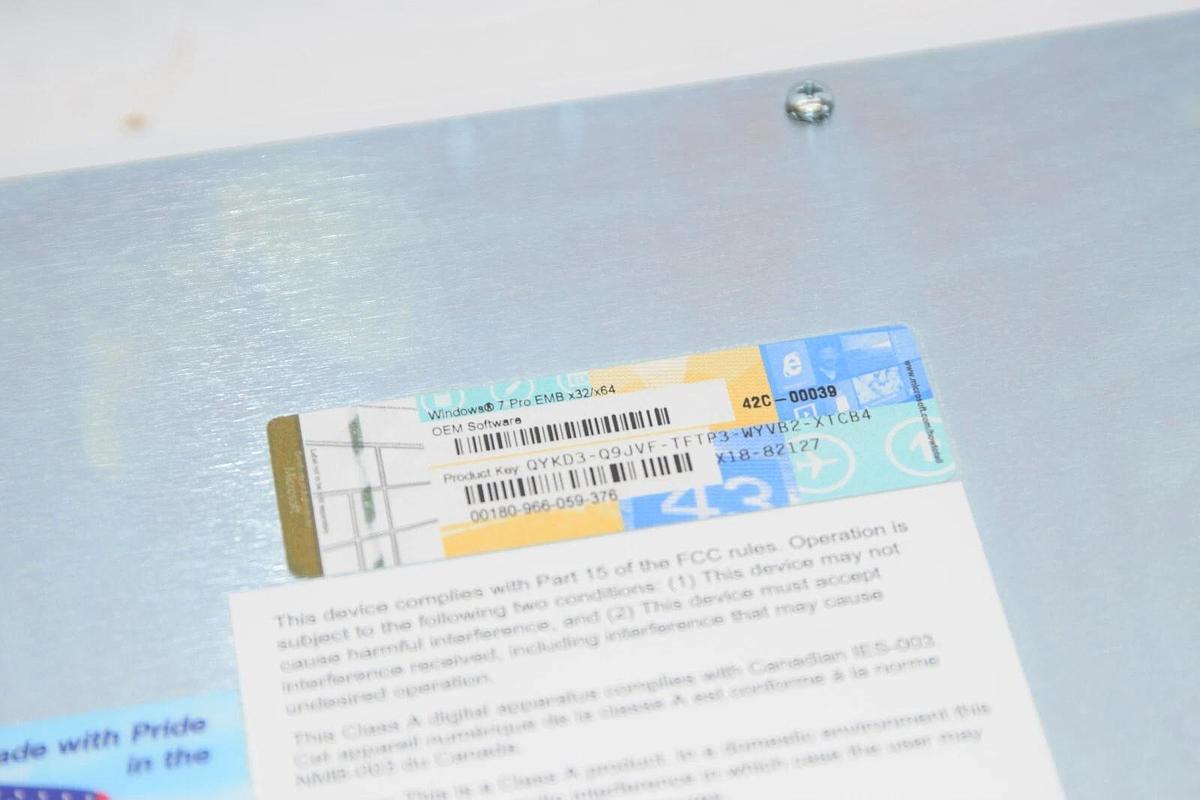 Nematron Industrial PC nPC300-i7-4GB-160SS-W7 nPC3-74C07A00 100-240v (NEW)