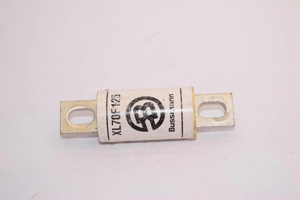 (NEW) BUSSMANN XL70F125 125Amp 125A Semiconductor Fuse