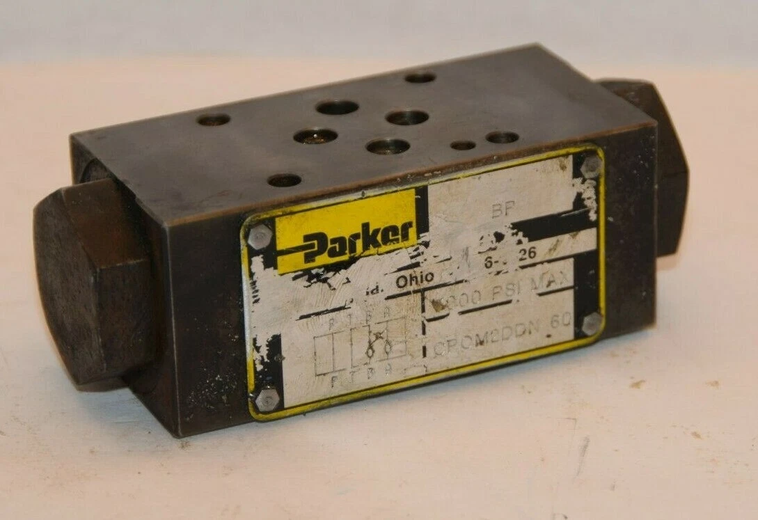 Used PARKER CPOM2DDN60 5000psi Hydraulic Valve