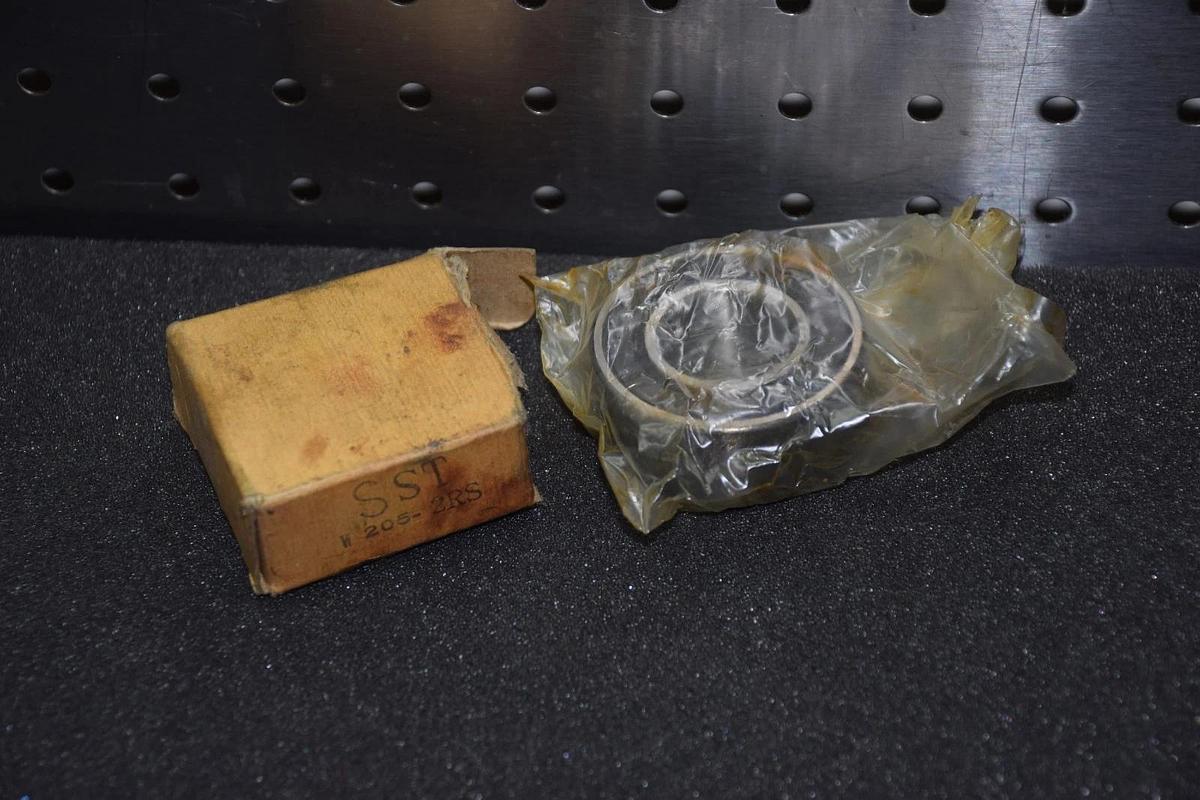 SST W205-2RS SINGLE ROW BALL BEARING NEW