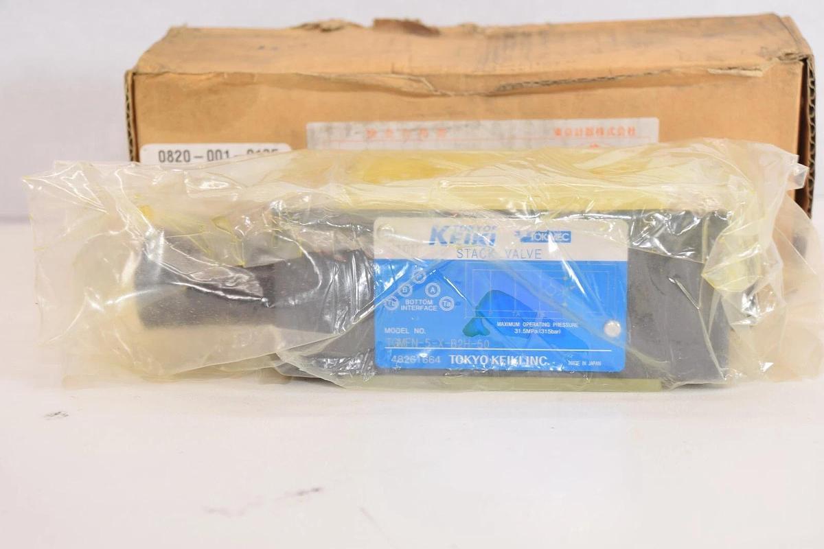 (NEW) Tokyo Keiki Tokimec Stack Valve TGMFN-5-X-B2H-50 TGMFN5XB2H50