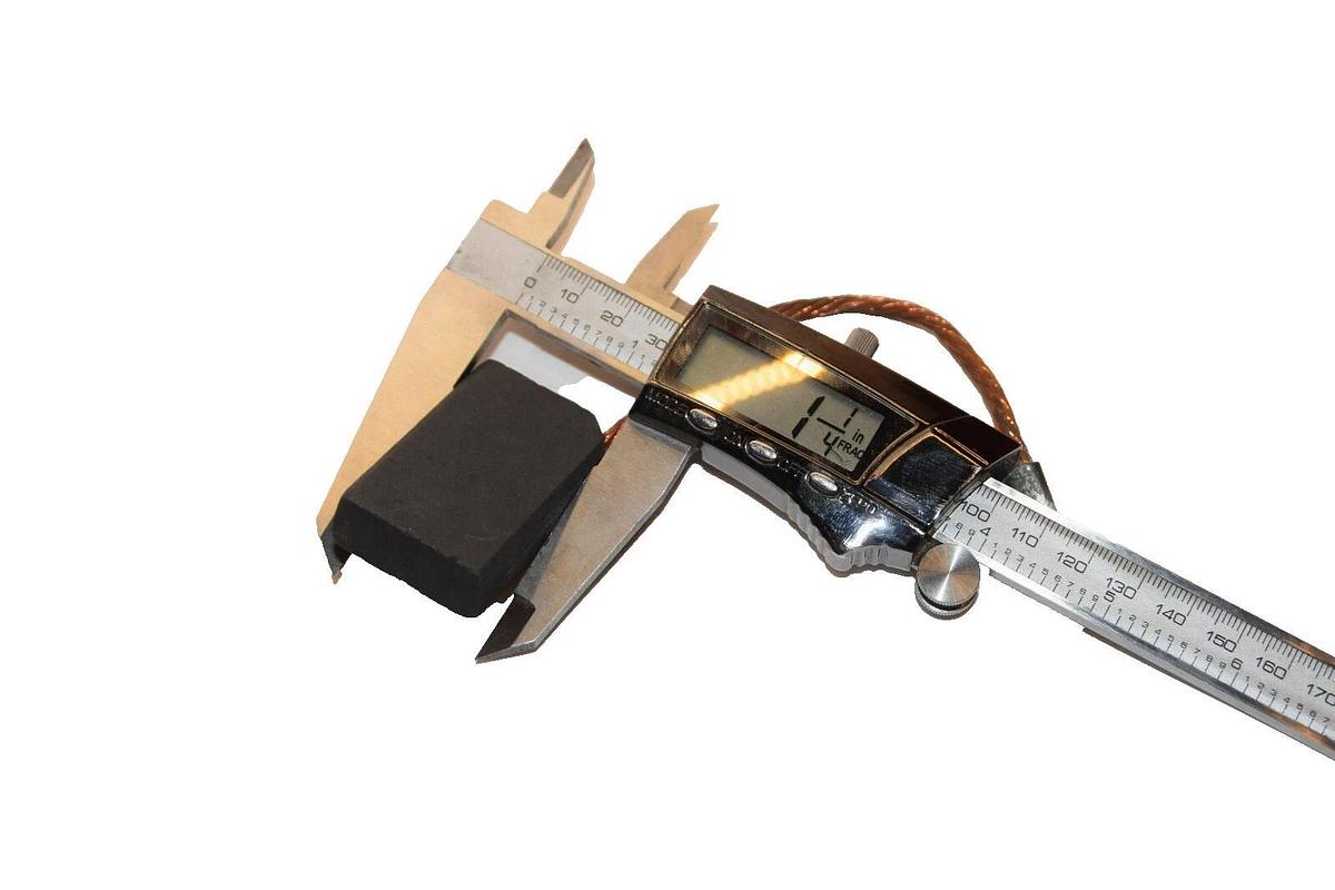 Southern 43 #43 1-1/4" x 1/2" x 3/4" Carbon Brush (New - Lot of 3)