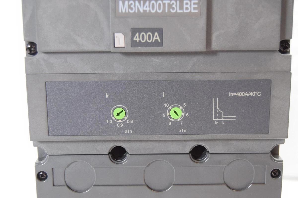 Noark Circuit Breaker 400A M3N M3N400T3LBE 400 Amp 3P 600c 50/60hz (NEW)