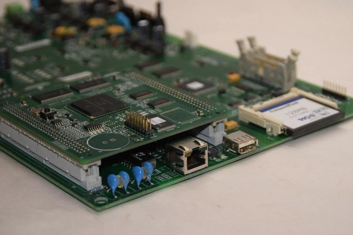 Used EMERSON / LIEBERT 02-817849-00 Rev 17 02-806802-00 Rev 5 HMI-II Assy Board