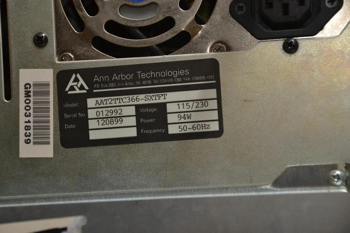 Used ANN ARBOR AAT2TTC366-SXTFT  AAT2TTC366SXTFT Operator Interface