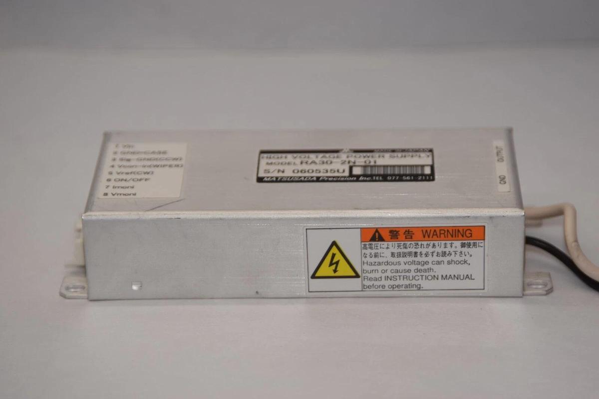 Used MATSUSADA RA30-2N-01 High Voltage Power Supply