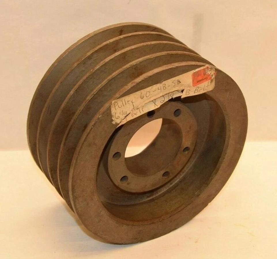 (NEW) 60-4B-SD 6.0-4B-SD 4 Groove Pulley Sheave