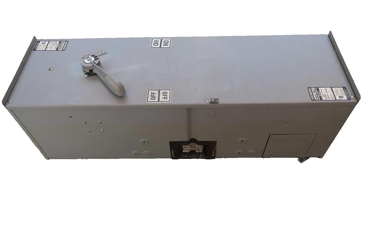 Used Siemens Power Mod 800A Modular Metering System WS1800CU Switch Module 1ph 240v