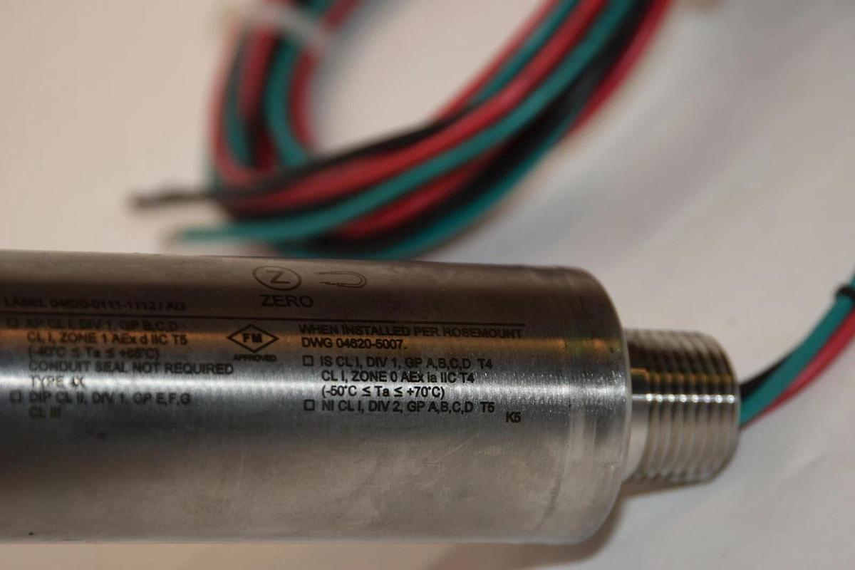 ROSEMOUNT 4600G42E09A5AD1K5, 4600 OIL, GAS  PRESSURE TRANSMITTER