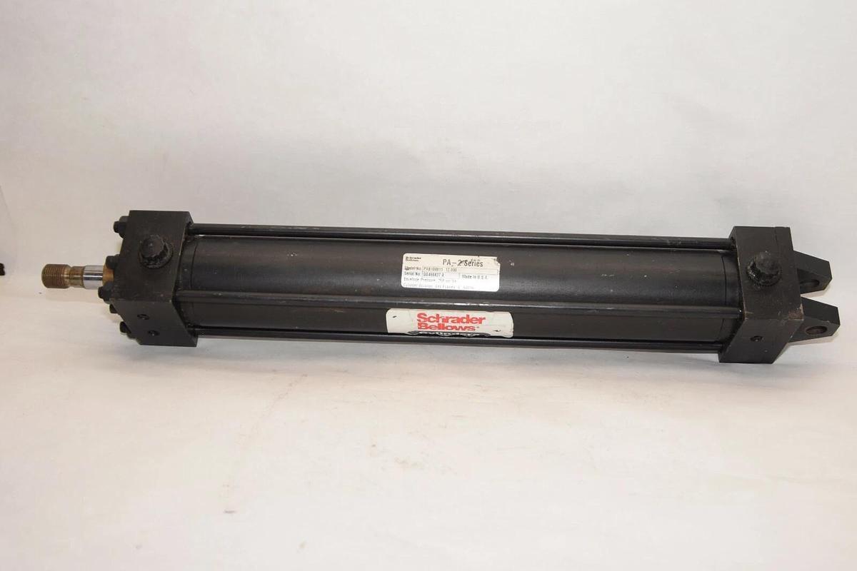 (NEW) SCHRADER BELLOWS PAB108811 12.000 PA-2 Series 12" Stroke USA Air Cylinder