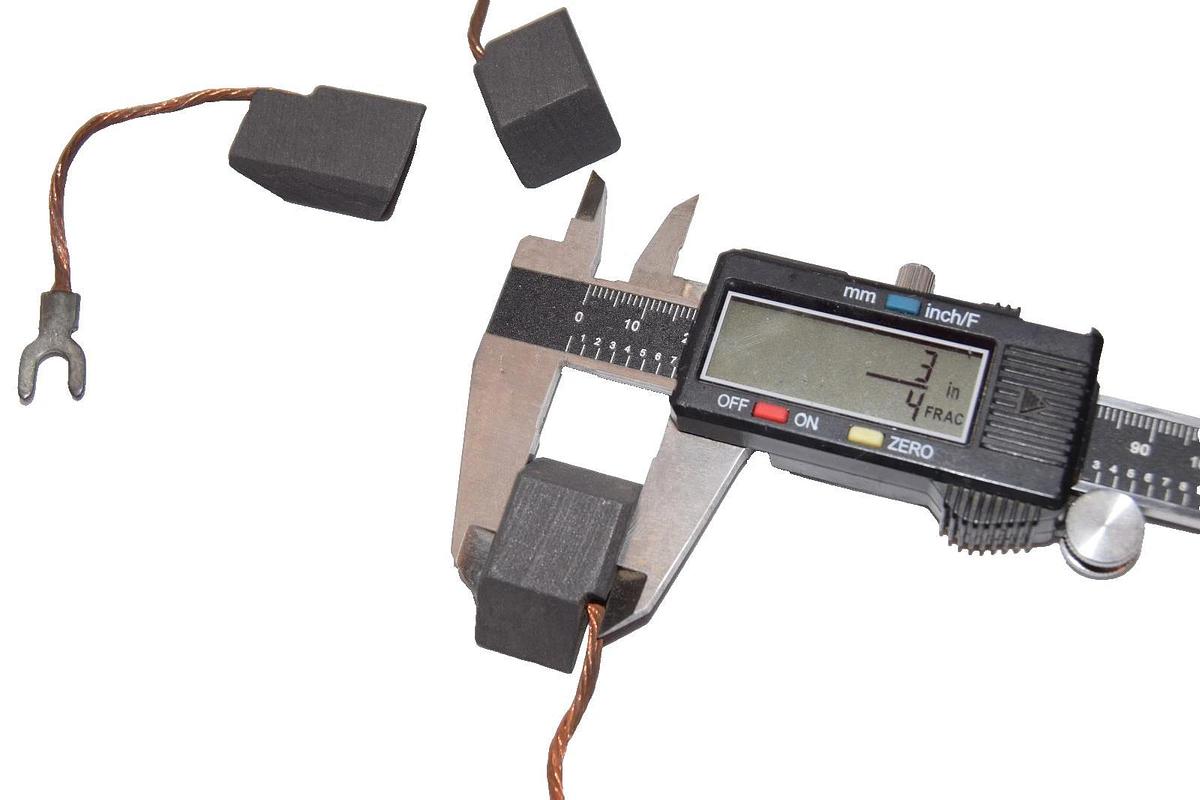 Southern Carbon Motor Brush Brushes 43 3/4" x 1/2" x 1-1/4"  (New, Lot of 8)