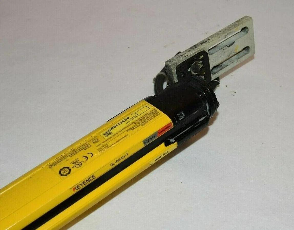 Used Keyence Light Curtain Transmitter GL-R64H-T 1260mm  GLR64HT