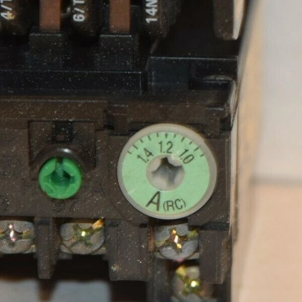 Used MATSUSHITA FC-15N STARTER W/ FT-15N RELAY 0.95A-1.45A 100-110V AC 50/60Hz COIL