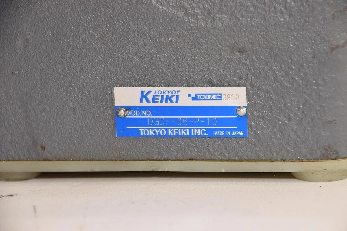 TOKYO KEIKI Tokimec DGCF-06-P-10 , DGCF06P10 Check Valve (NOS)
