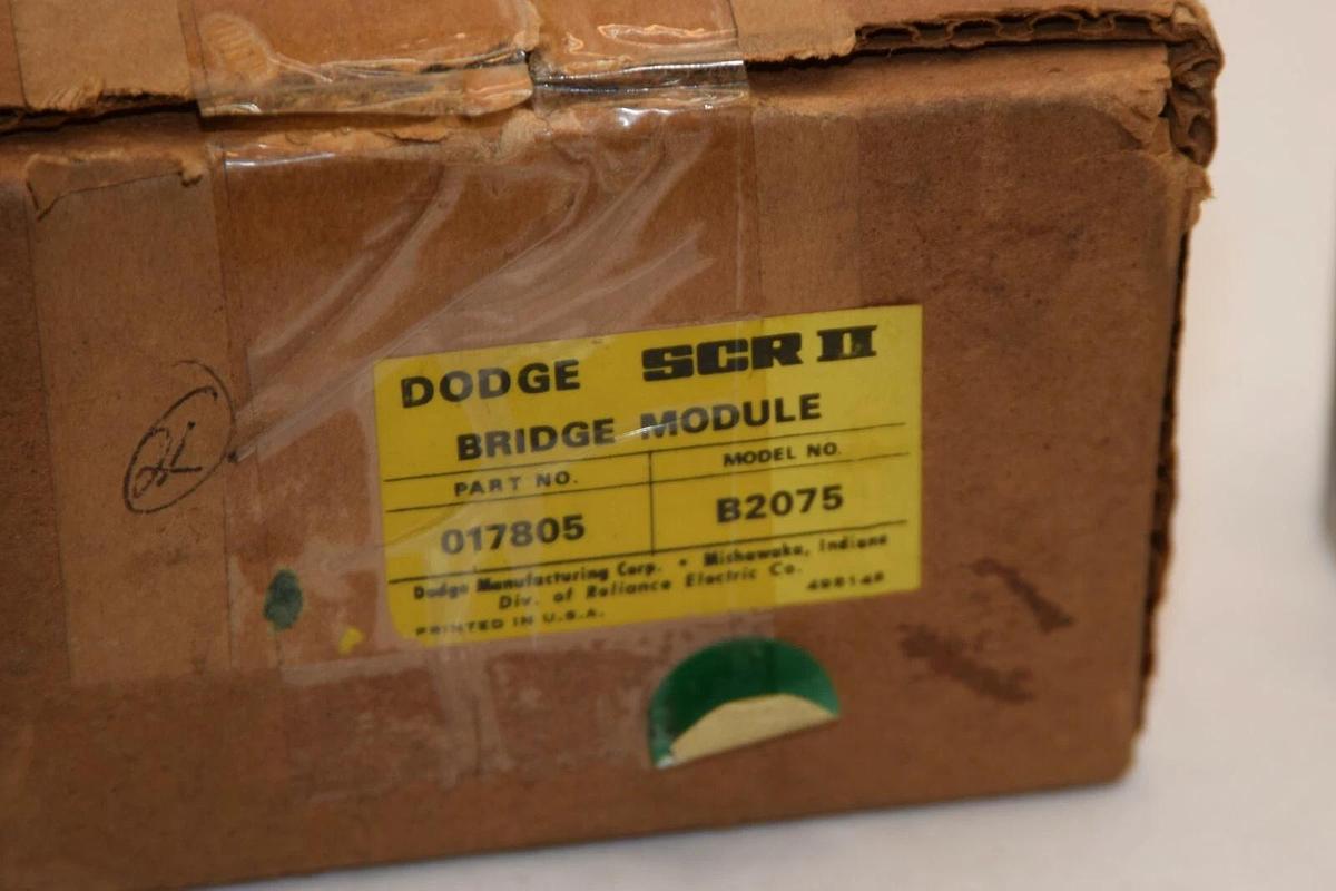 (NEW - Box of 4) RELIANCE / DODGE 017805 B2075 A-52928 Bridge For SCR II Drive