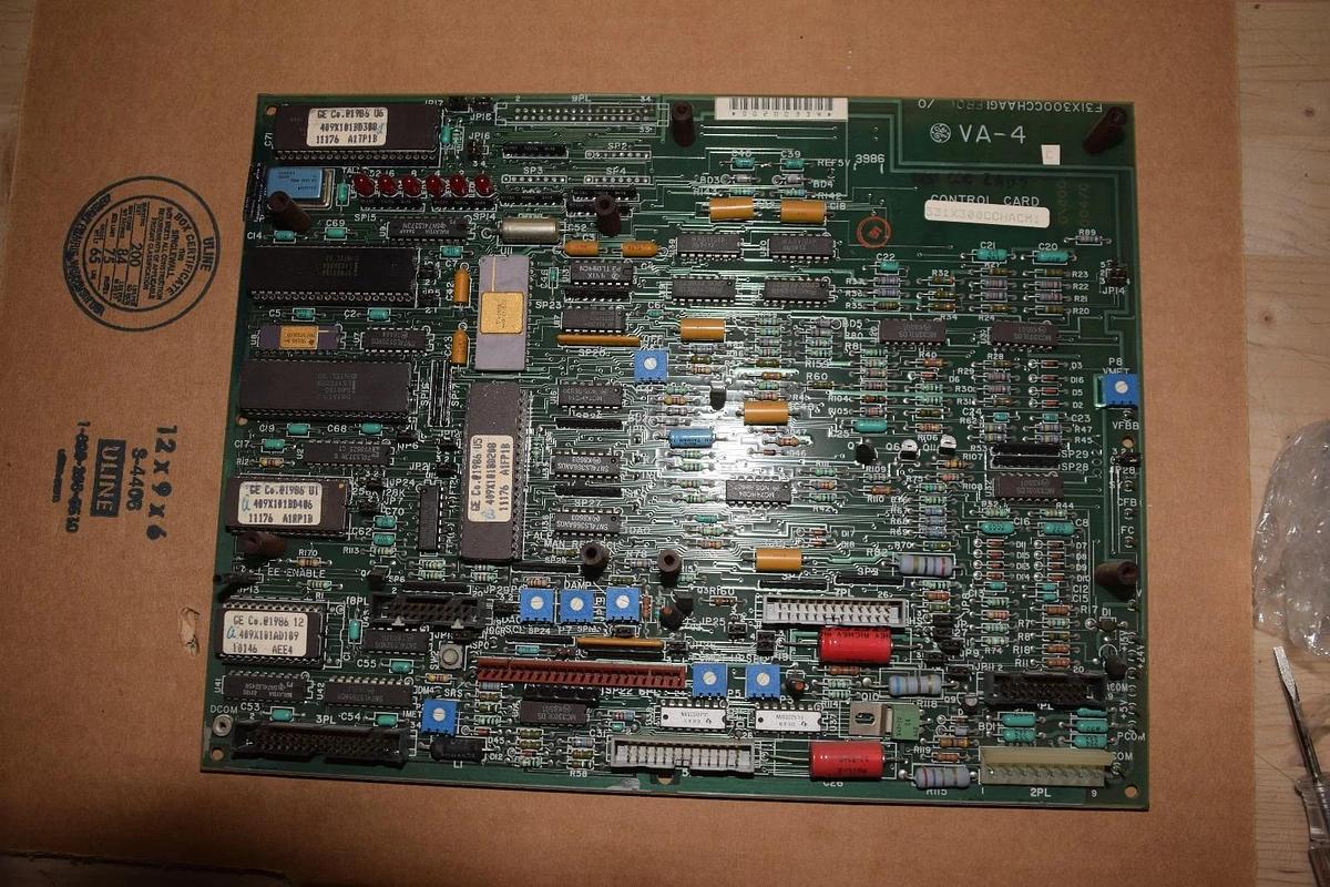 Used GENERAL ELECTRIC F31X300CCHAAG1 VA-4 CONTROL CARD