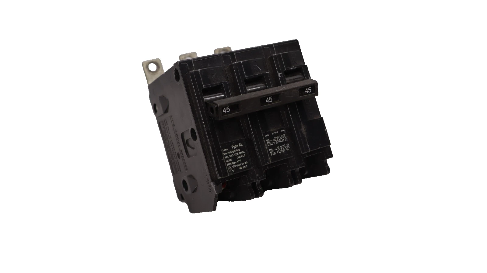 Used Siemens 45A Circuit Breaker ITE 3Pole 45 Amp BL B345