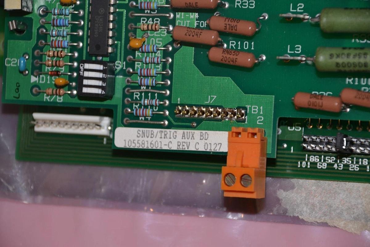 Fincor Snub Trig Main Board 105574501 Rev D Circuit Board Card 105581601-C