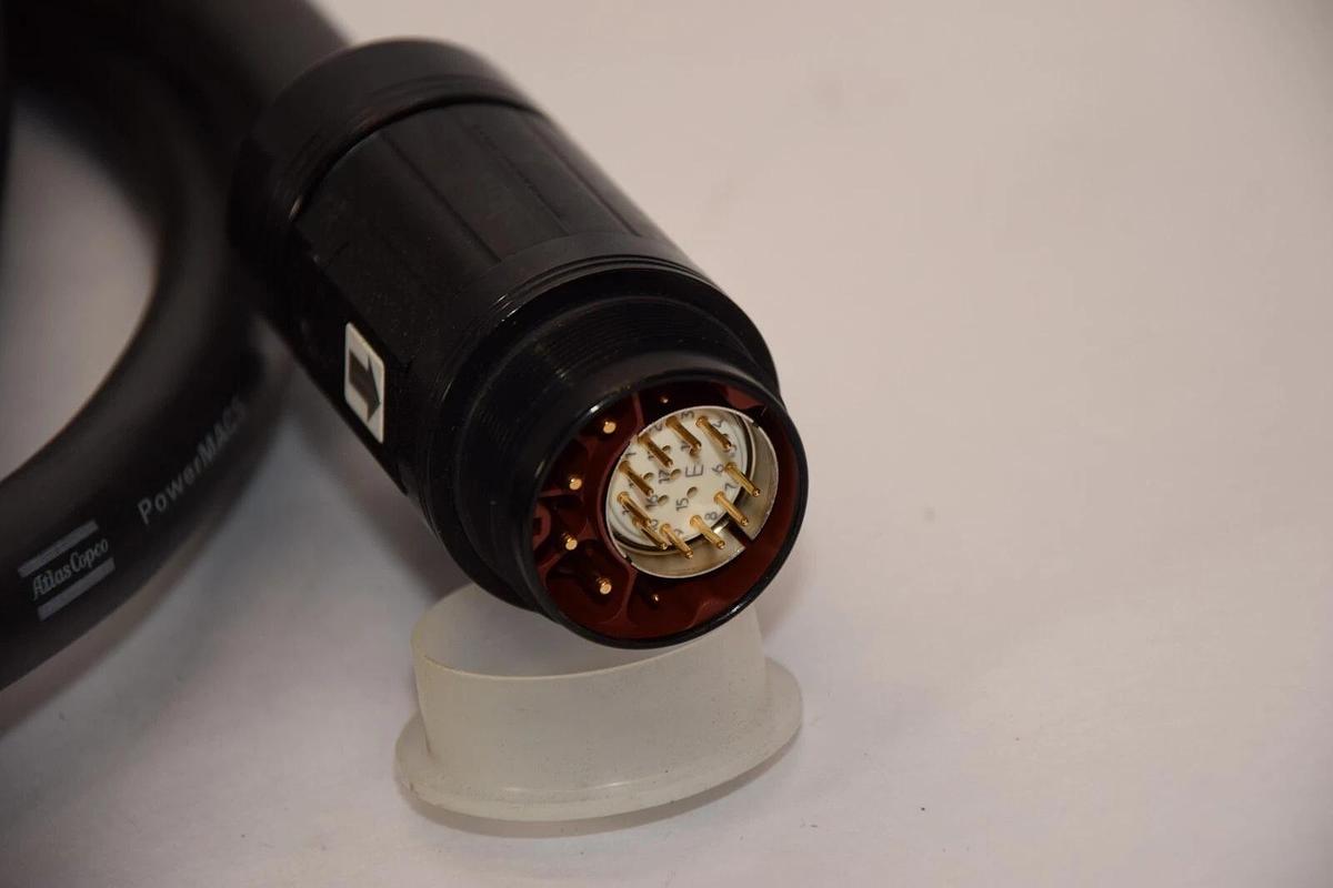 (NEW) ATLAS COPCO 4231506205 , A8850011E Powermacs Nutrunner Control Cable