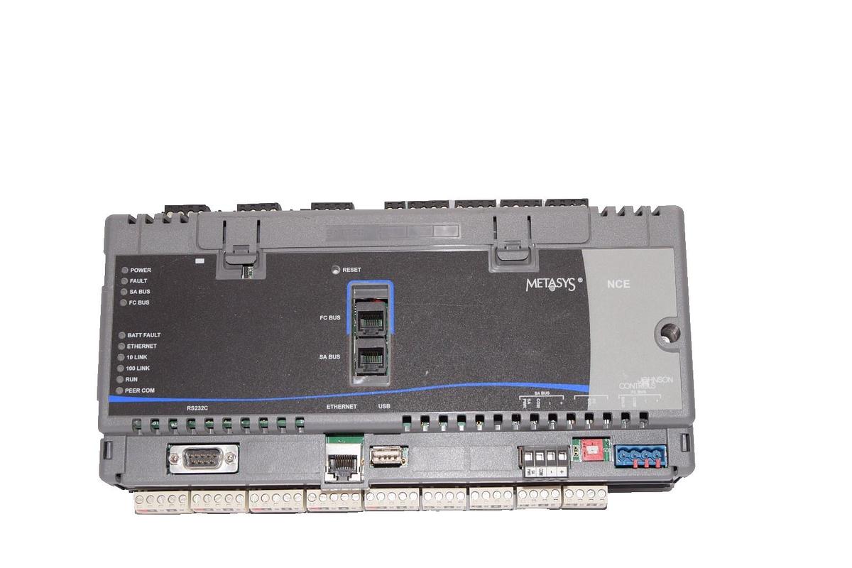 Used Johnson Controls Metasys Controller MS-NCE2560-0 MSNCE25600 Rev E Ver. 4.0