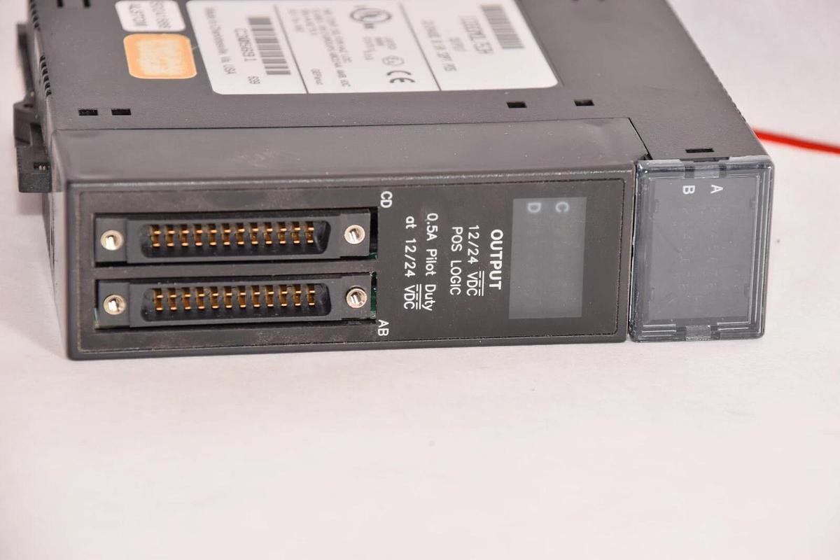 Used GE FANUC Output Module IC693MDL753H 12/24Vdc 0.5A 32pt Pos. Output Module