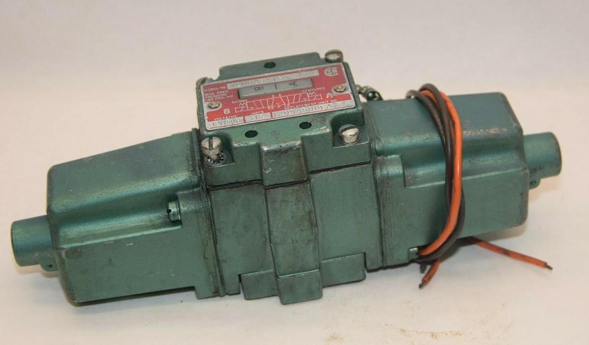 Refurbished NUMATICS 12DSA541 FA 12DSA541FA 120V 50/60Hz 17A Solenoid Pneumatic Valve