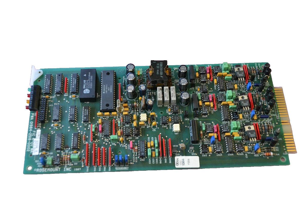 Refurbished FISHER ROSEMOUNT CIRCUIT BOARD PWA 01984-2518-0002 PWA0198425180002 REV. Y/AC