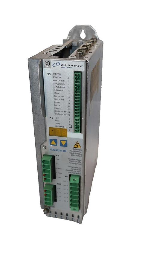 Used Danaher Motion Servostar 300 Servo Drive 346 6A S3060 1-NA S30601-NA