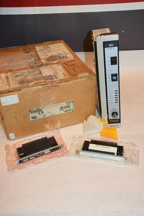 (New) MODICON PC-0984-381 PROGRAMMABLE CONTROLLER W/ AS-9593-000 M380-004