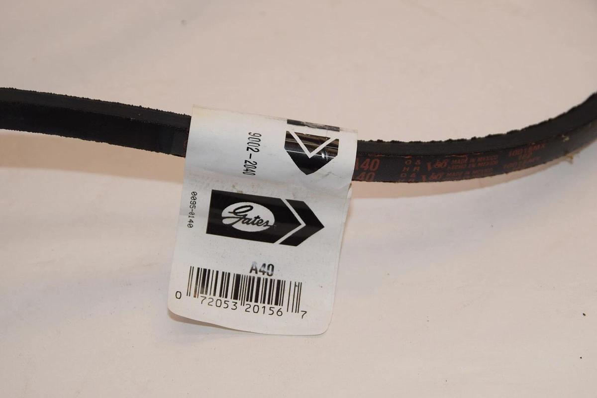 (NEW - LOT OF 2) GATES A40 A-40 9002-2040 Hi-Power II V-Belt