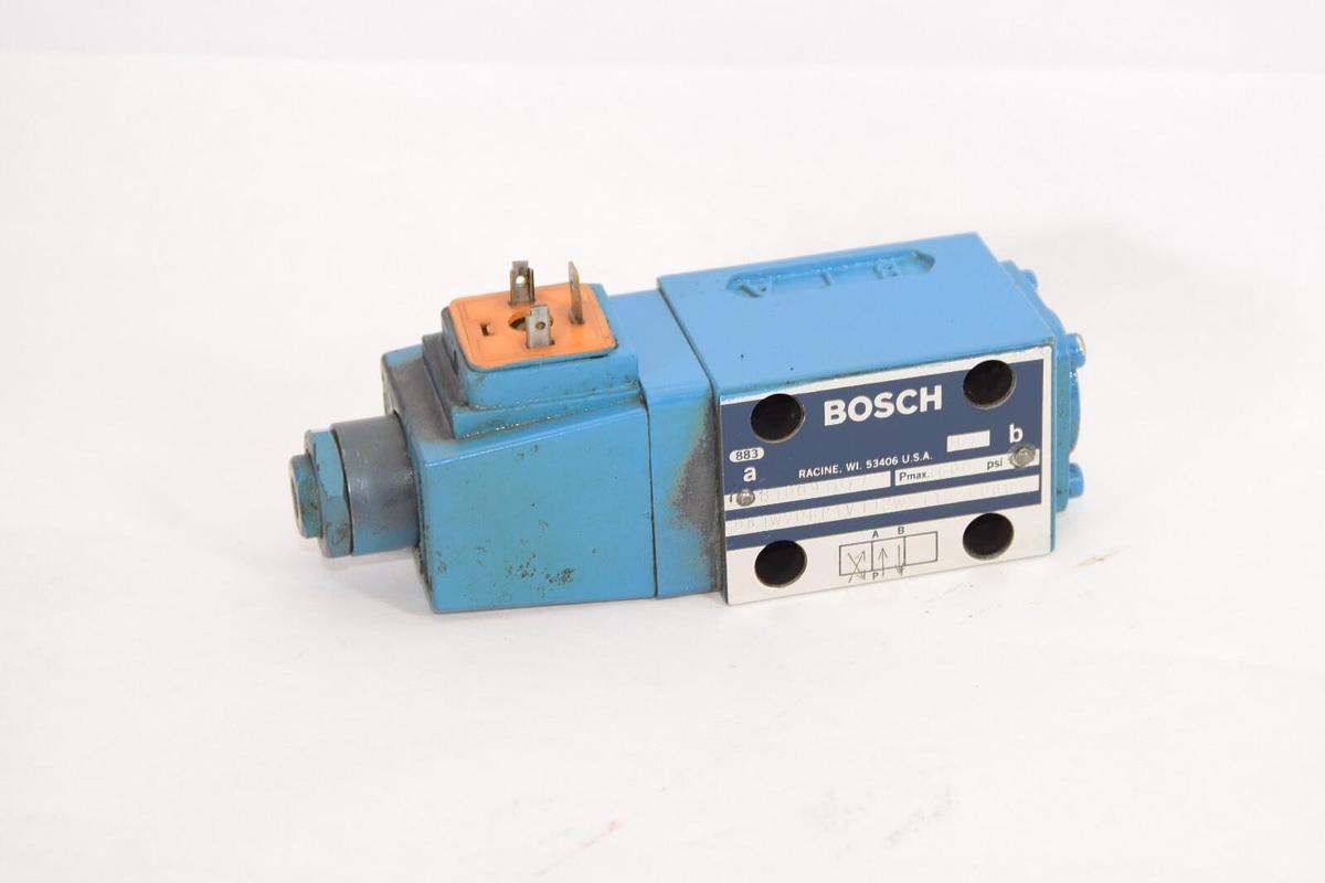 Used BOSCH 081WV06P1V112WS115/60B0 4600psi Solenoid Valve