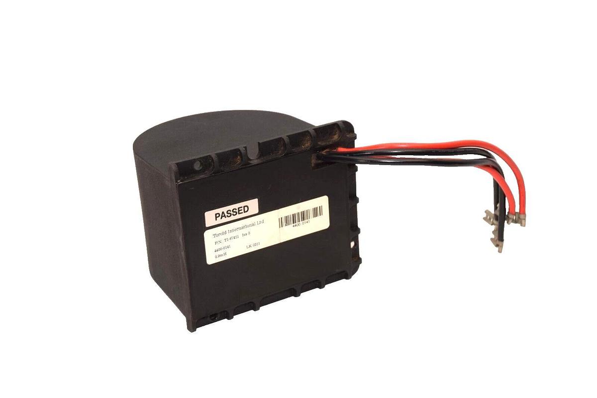 Used TOROID INTERNATIONAL LTD TI-67421 , TI67421 , 4400-0141 0.9mH Transformer
