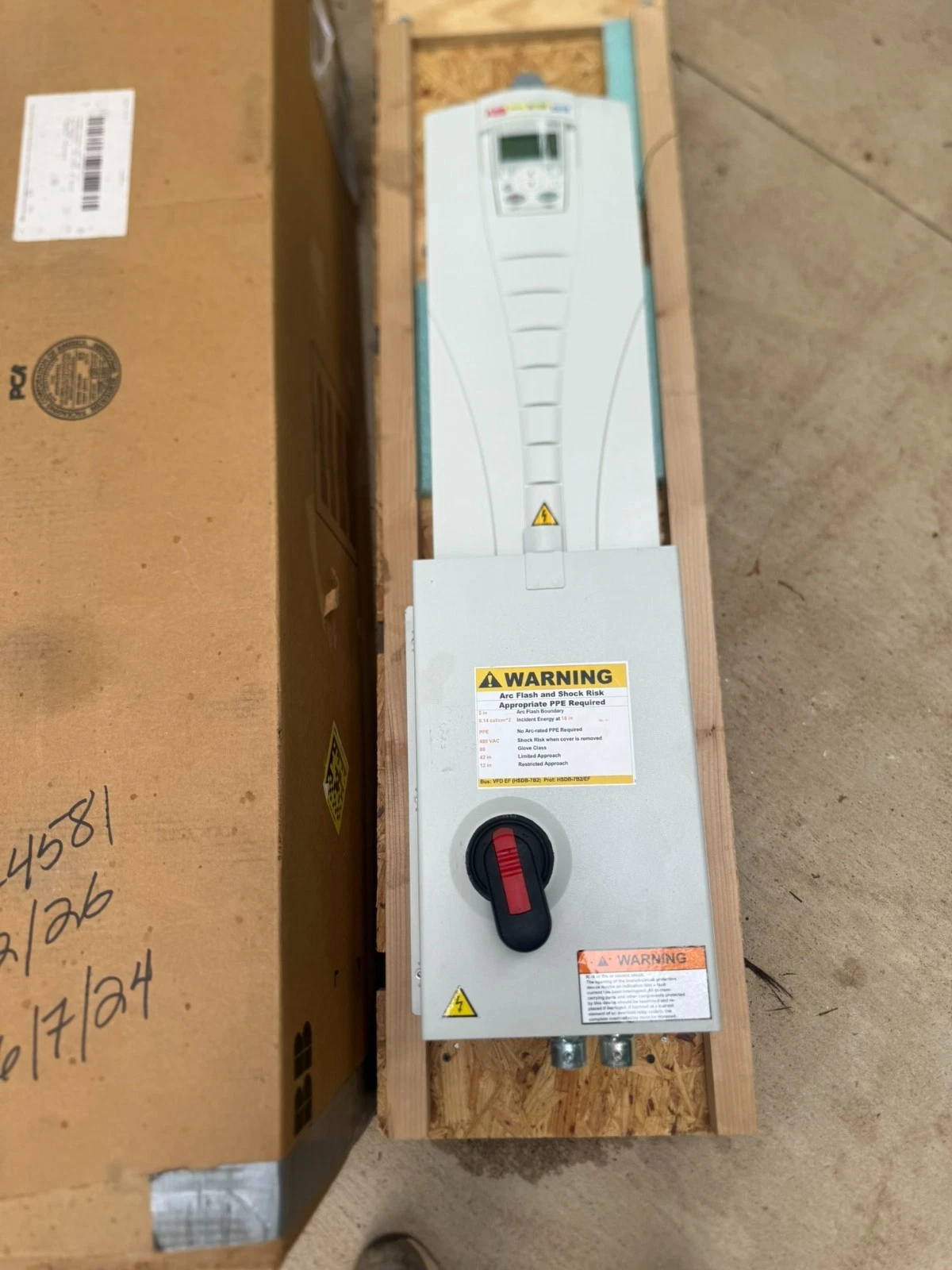 ABB Drive ACH580-PCR-044A-4+B056 3ph 480v ACH580PCR044A (NEW take out)