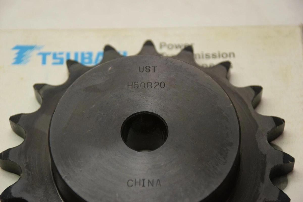 TSUBAKI 60B20 SB 3/4" BORE SPROCKET NEW