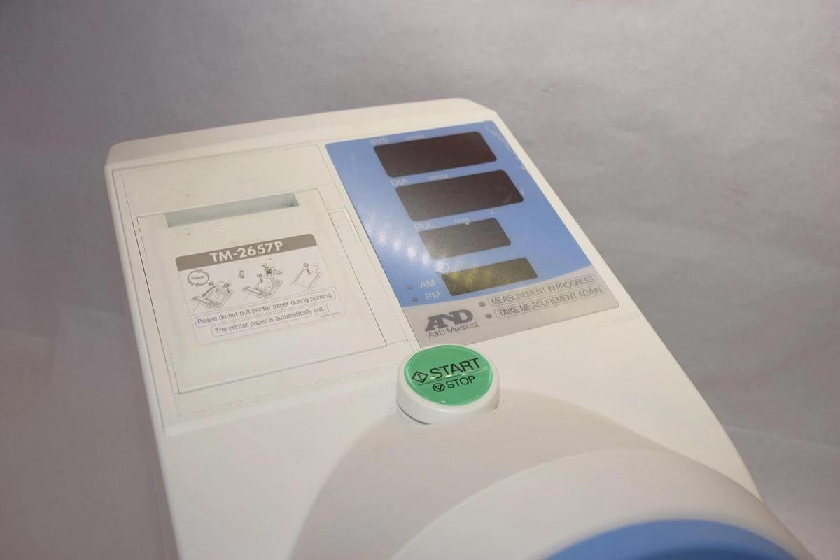 Used A&D TM-2657P , TM2657P Multi-User Blood Pressure Monitor