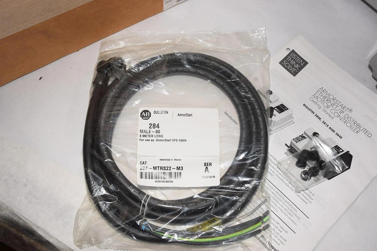 (NEW) ALLEN BRRADLEY 284E-FVD2P3Z-10-RRN-DB1-SBW Ser. C Drive and Base Module