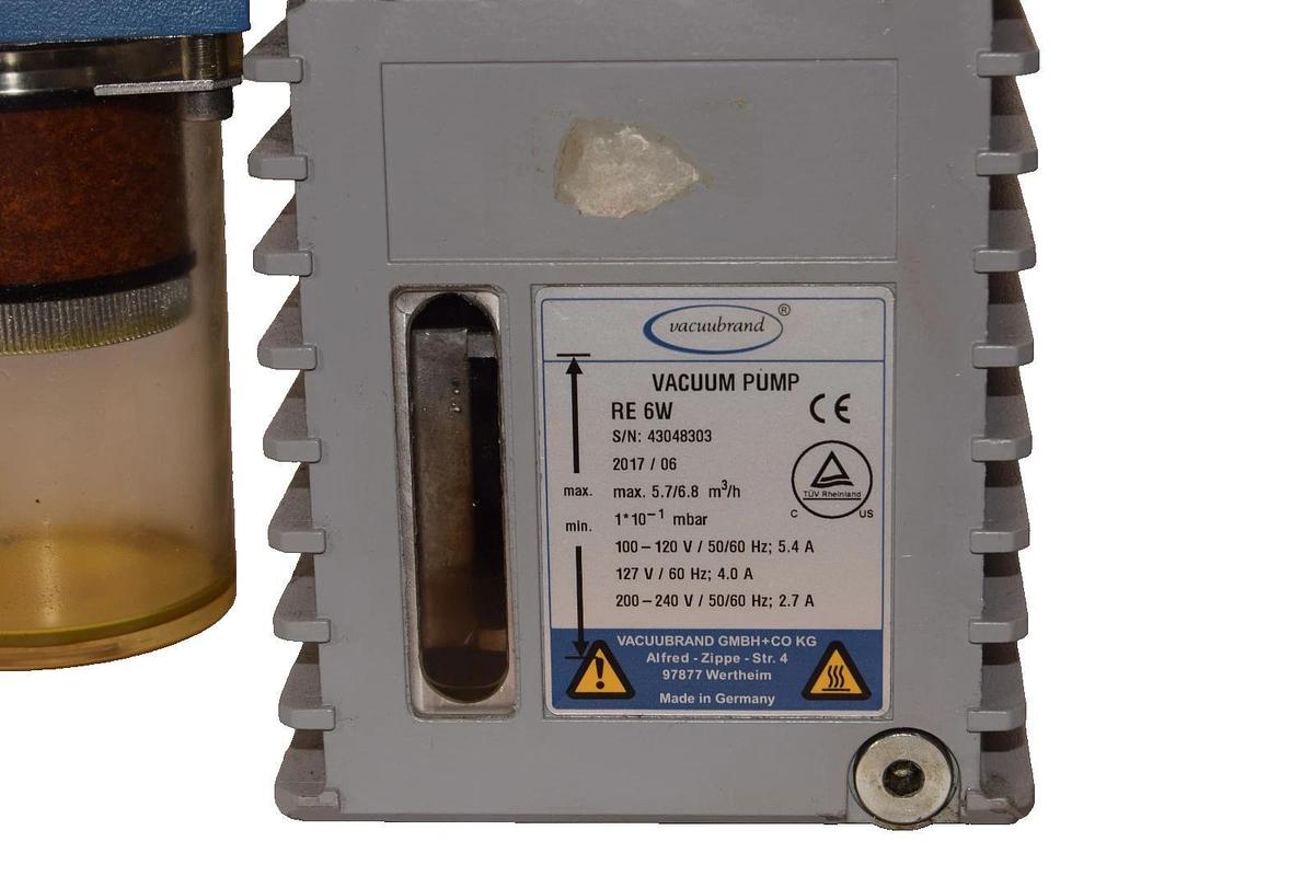 Used Vacuubrand RE 6W , RE6W Vacuum Pump