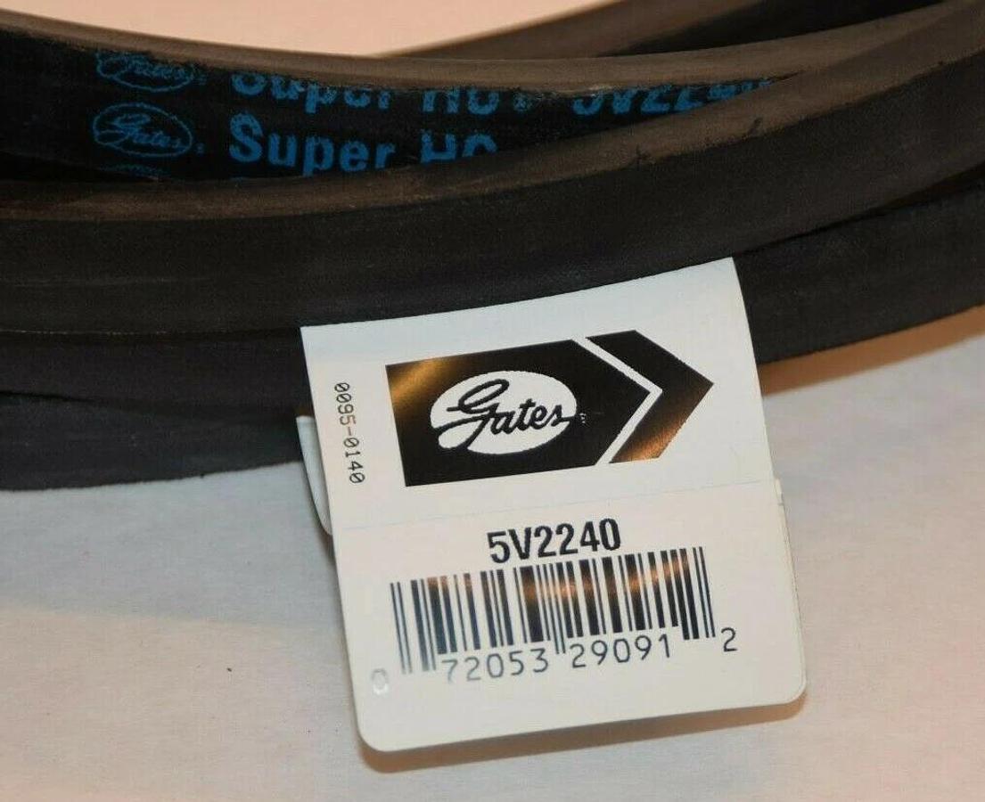 (NEW) GATES 5V2240 9334-2240 Super HC V-Belt