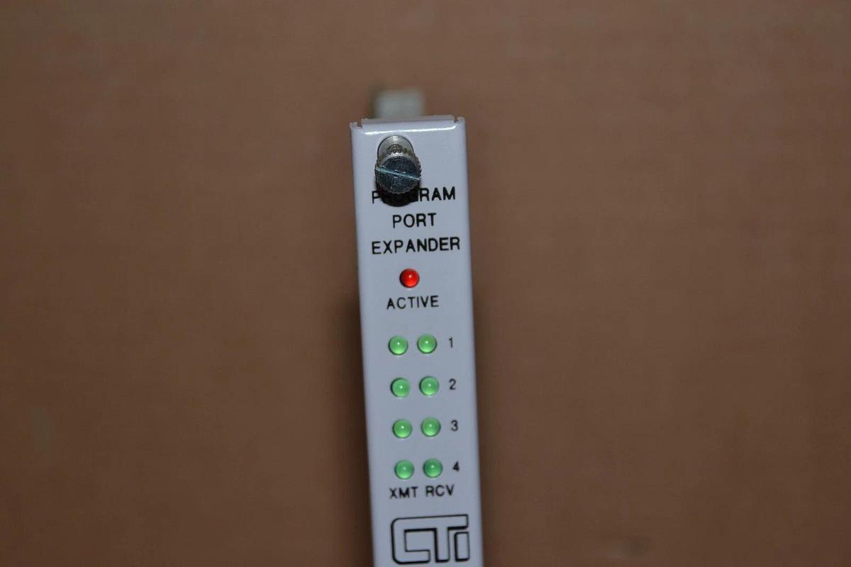 Used CONTROL TECHNOLOGY 901C-2571 XMT RCV 4 PORT PROGRAM PORT EXPANDER CIRCUIT BOARD
