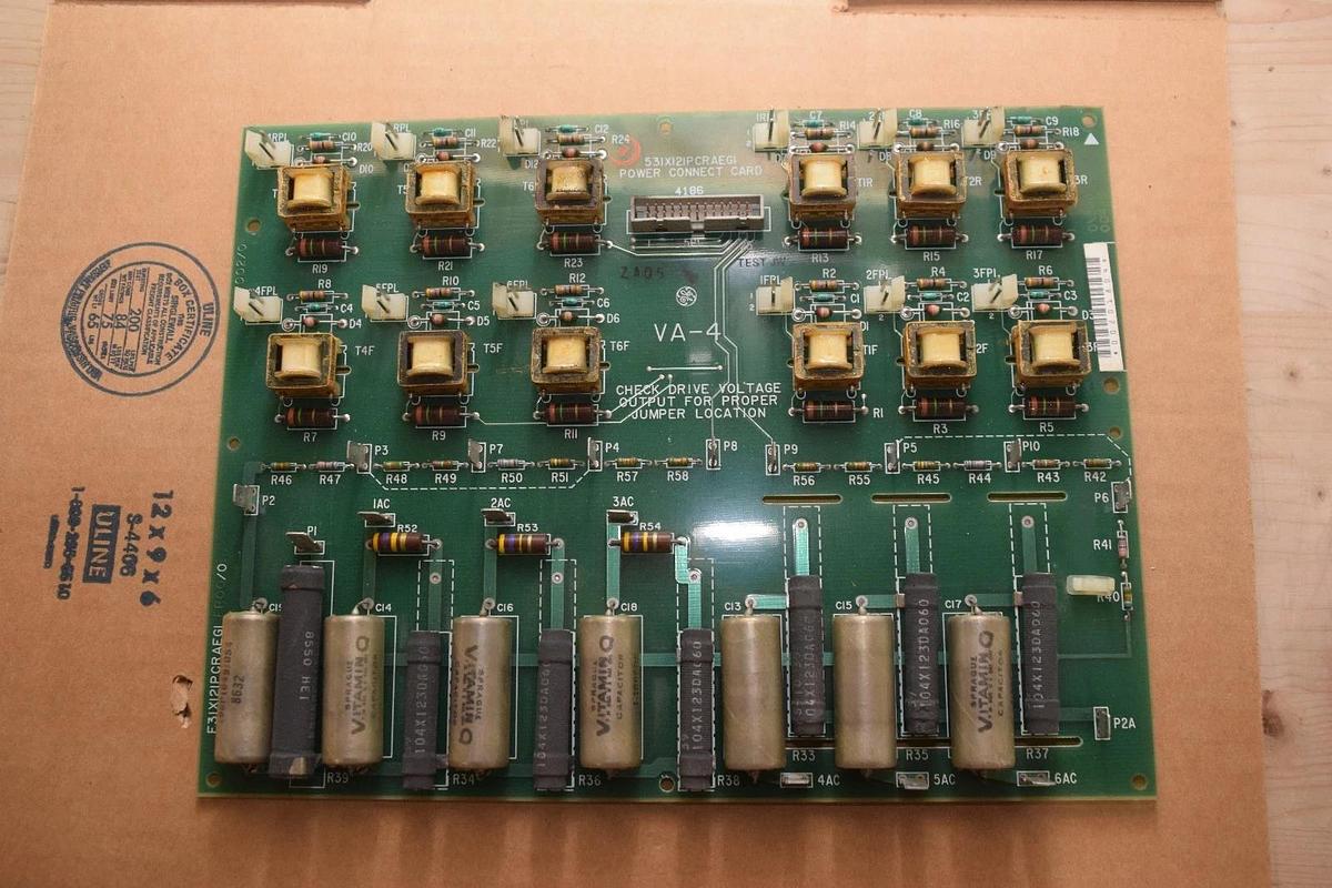 Used GENERAL ELECTRIC F31X121PCRAEG1 531X121PCRAEG1 POWER CONNECT CARD