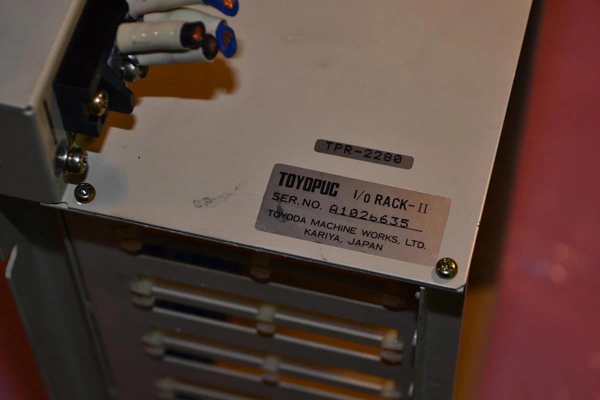 Used TOYOPUC I/O RACK-II CIRCUIT BOARD TPR-2280 TPR 2280 TPR2280 8 SLOT