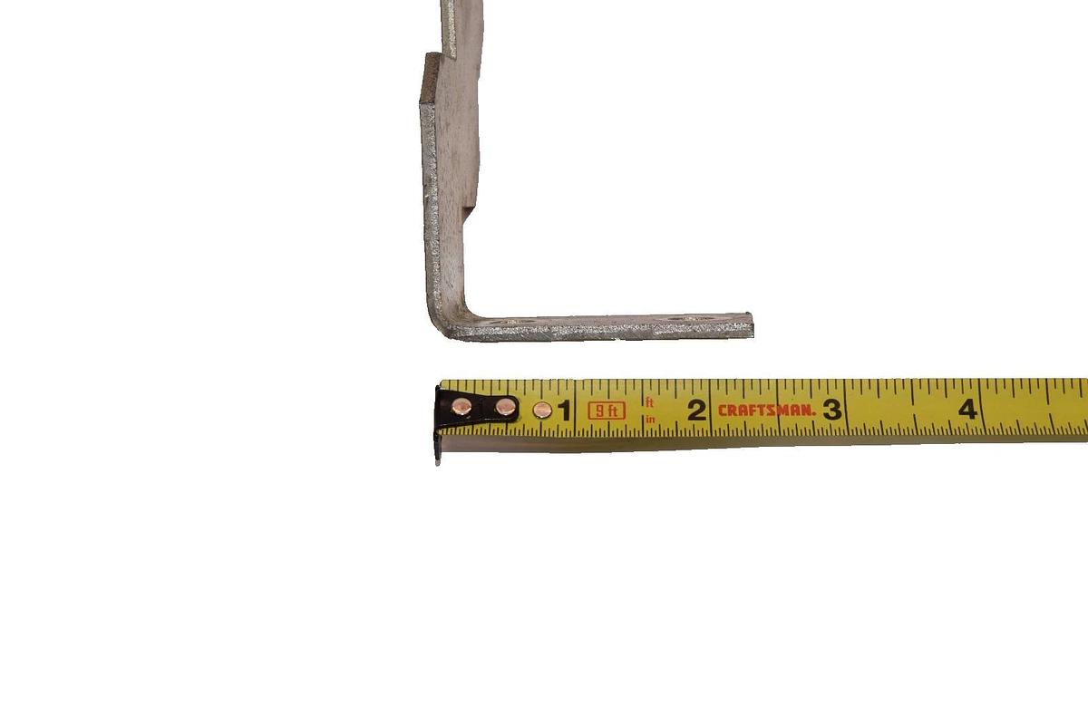 Used Buss Bar 4" x 2-3/8" x 2-1/2" Copper