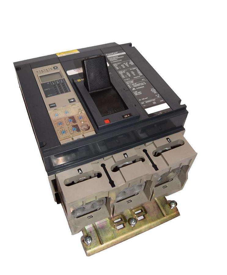 Refurbished Square D PowerPact 250A Circuit Breaker PL250 PLA34025CU44A PLA34025 250 Amp 3P