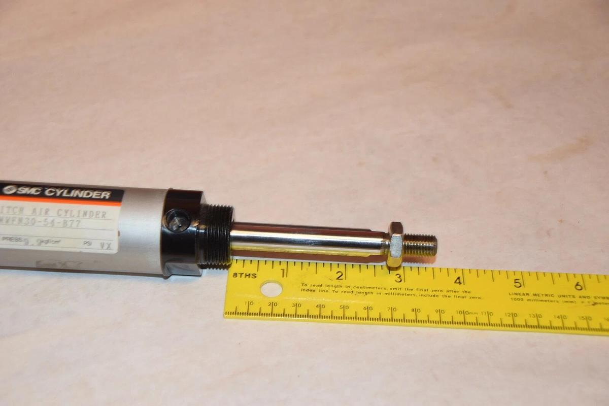NEW SMC CDMWFN30-54-B77 2" STROKE PNEUMATIC AIR CYLINDER