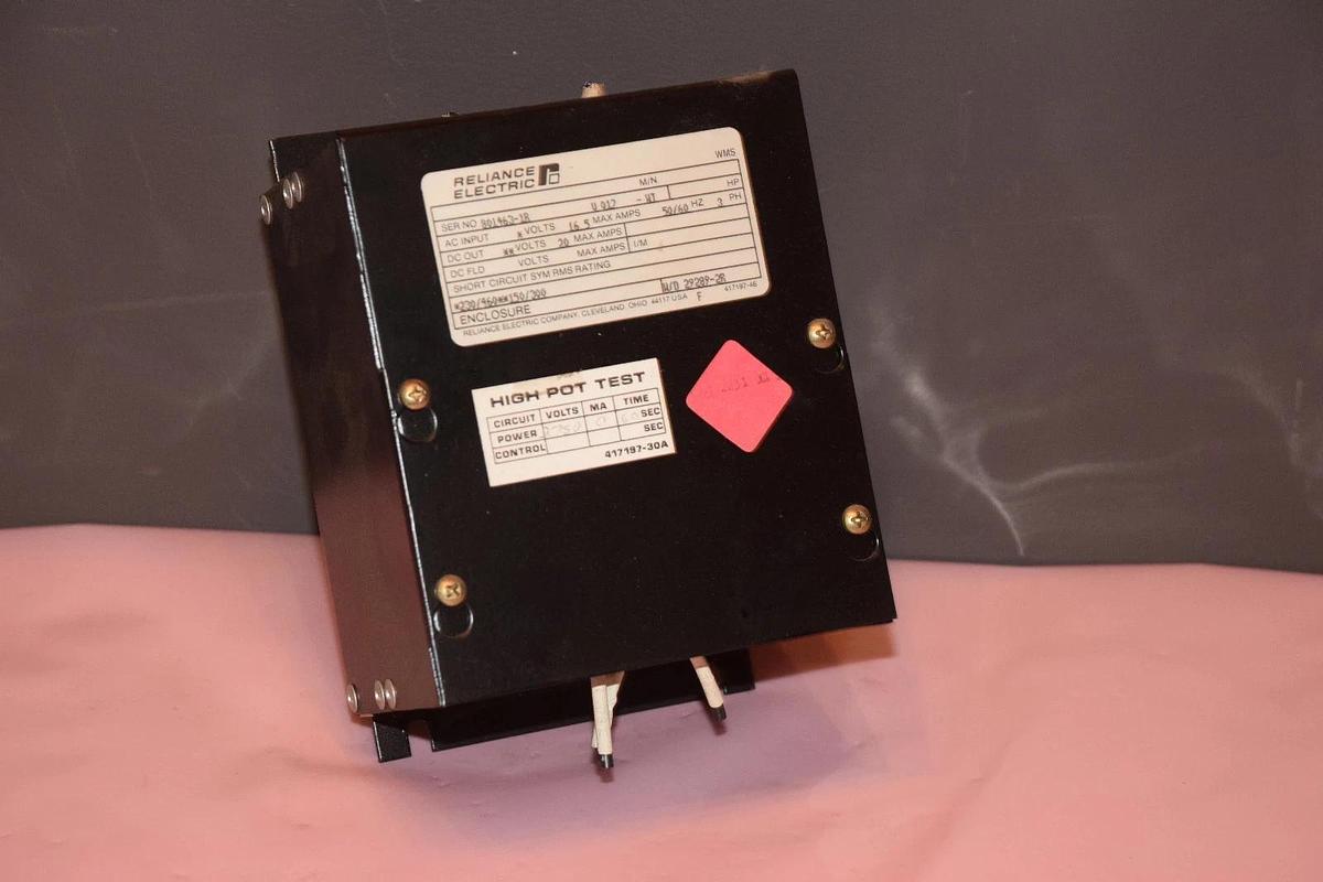 Used RELIANCE ELECTRIC 801463-1R 16.5V 50/60Hz 3PH RECTIFIER STACK